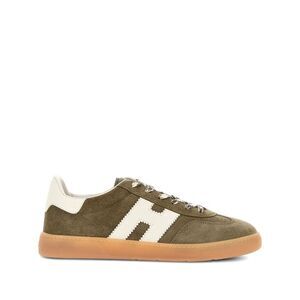 Hogan Men Hogan Cool Suede Sneakers With Nappa Leather Perforated H Detail